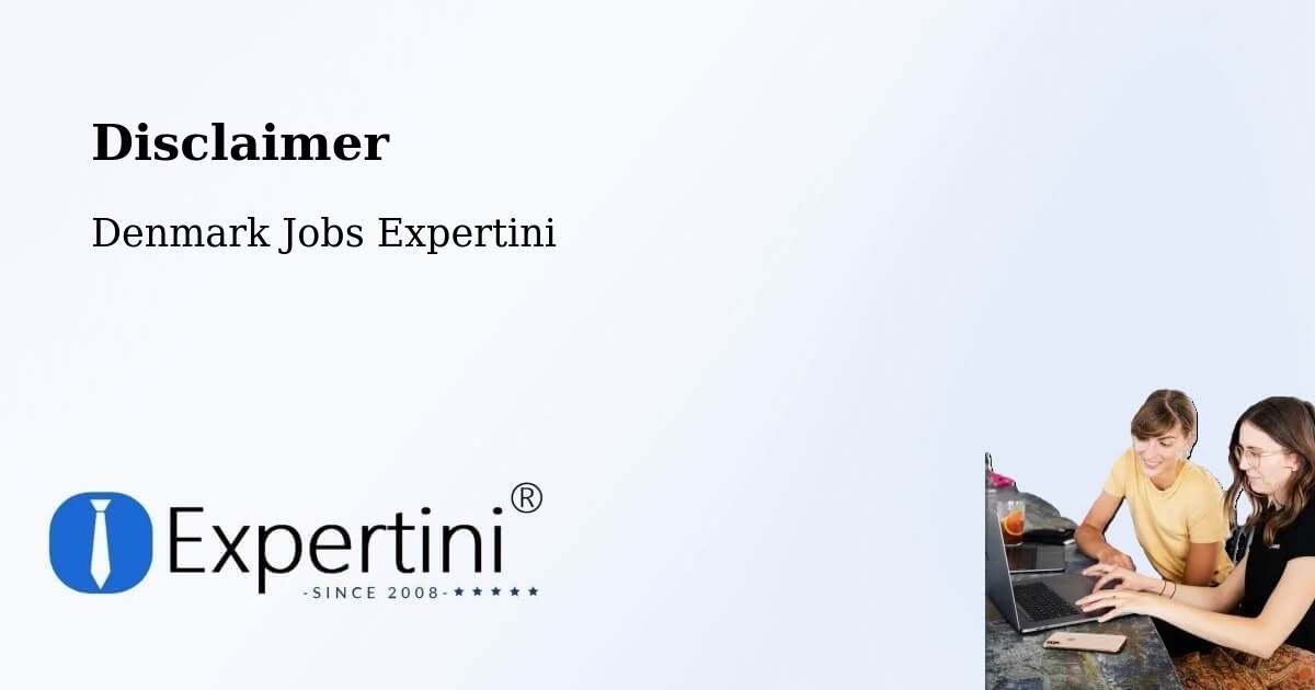 Disclaimer – Frederiksværk - Denmark Jobs Expertini